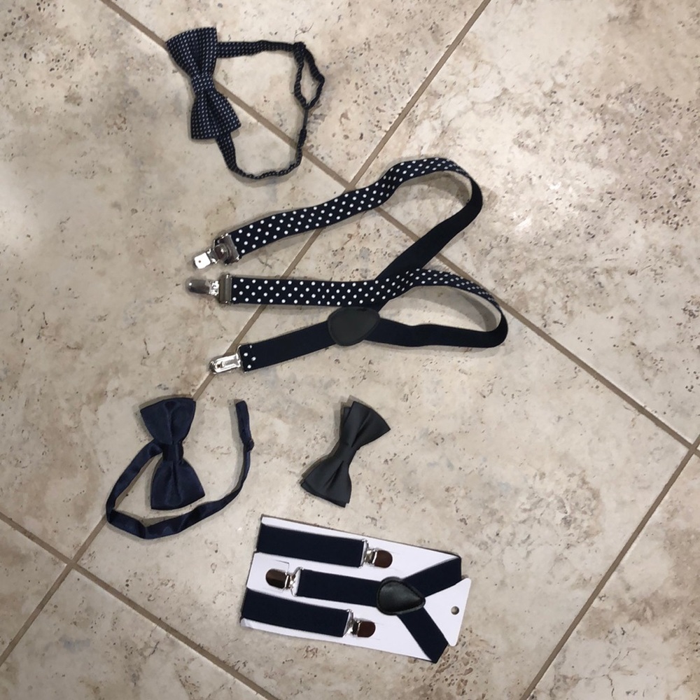 Suspenders and bow ties